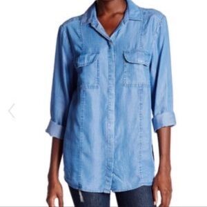 Willow & Clay Light Blue Chambray Shirt